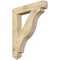 Ekena Millwork Funston Arts & Crafts Rough Sawn Bracket, Douglas Fir, 6"W x 38"D x 46"H BKT06X38X46FST03RDF - alternate 1